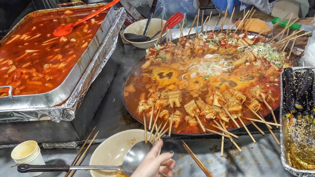 Hongdae Street Food Alley - Street Food in Seoul